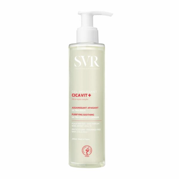 SVR Gel Moussant Cicavit+ Purifying Soothing 200 mL