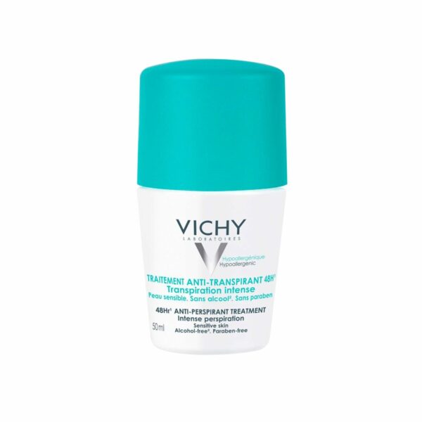 Vichy Tratamiento Roll on Antitranspirante Sin Residuos 48hr 50mL