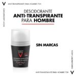 Vichy Roll on Hombre Antitranspirante Extremo 72hr 50 mL - Imagen 3