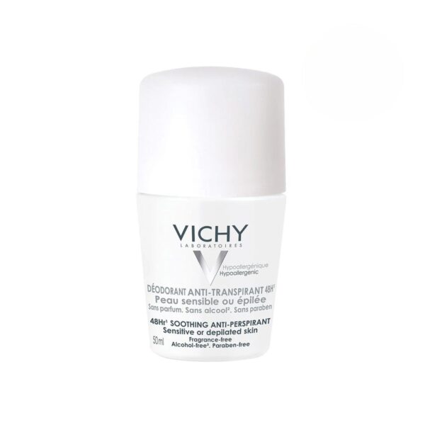 Vichy Roll on Antitranspirante Piel Sensible 48hr 50 mL