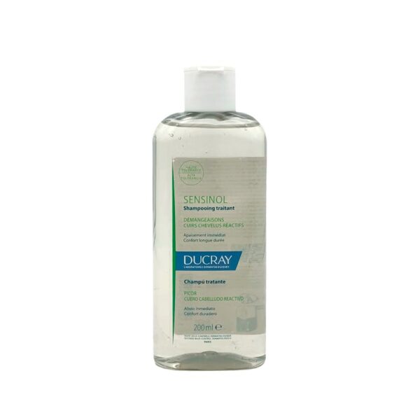 Ducray Sensinol Shampoo para Cuero Cabelludo Sensible 200Ml