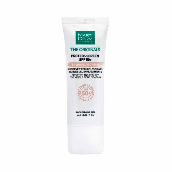 Martiderm Proteos Screen SPF50+ Con Color 40mL