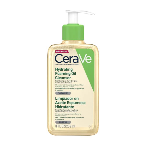 CeraVe Hydrating Foaming Oil Cleanser 236mL