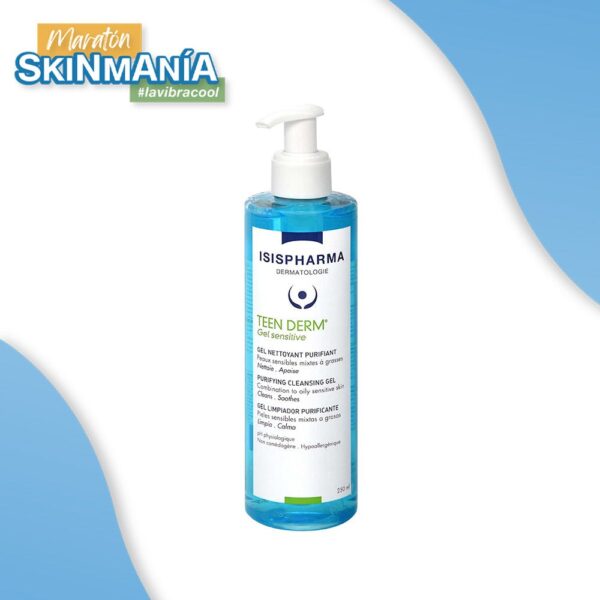 Isispharma Teen Derm Gel Sensitive 250mL