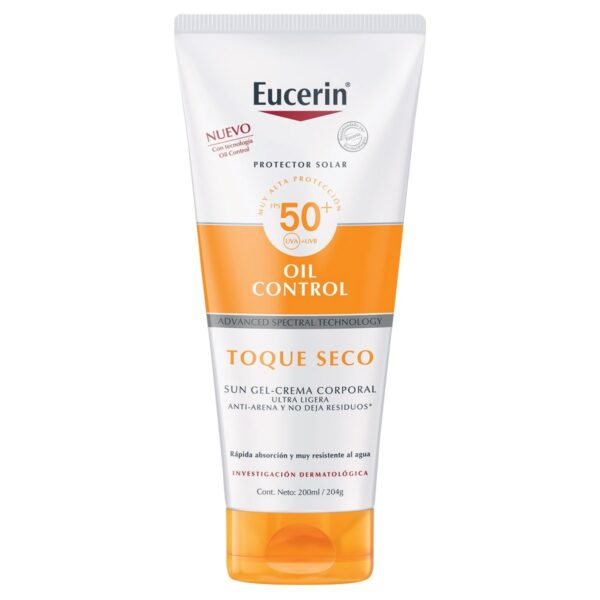 Eucerin Oil Control Toque Seco SPF50+ 200mL