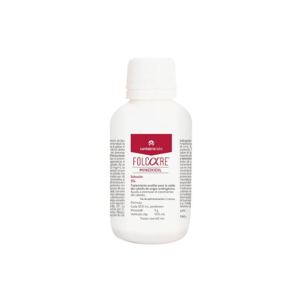 Folcare Minoxidil Solución 5% 60mL