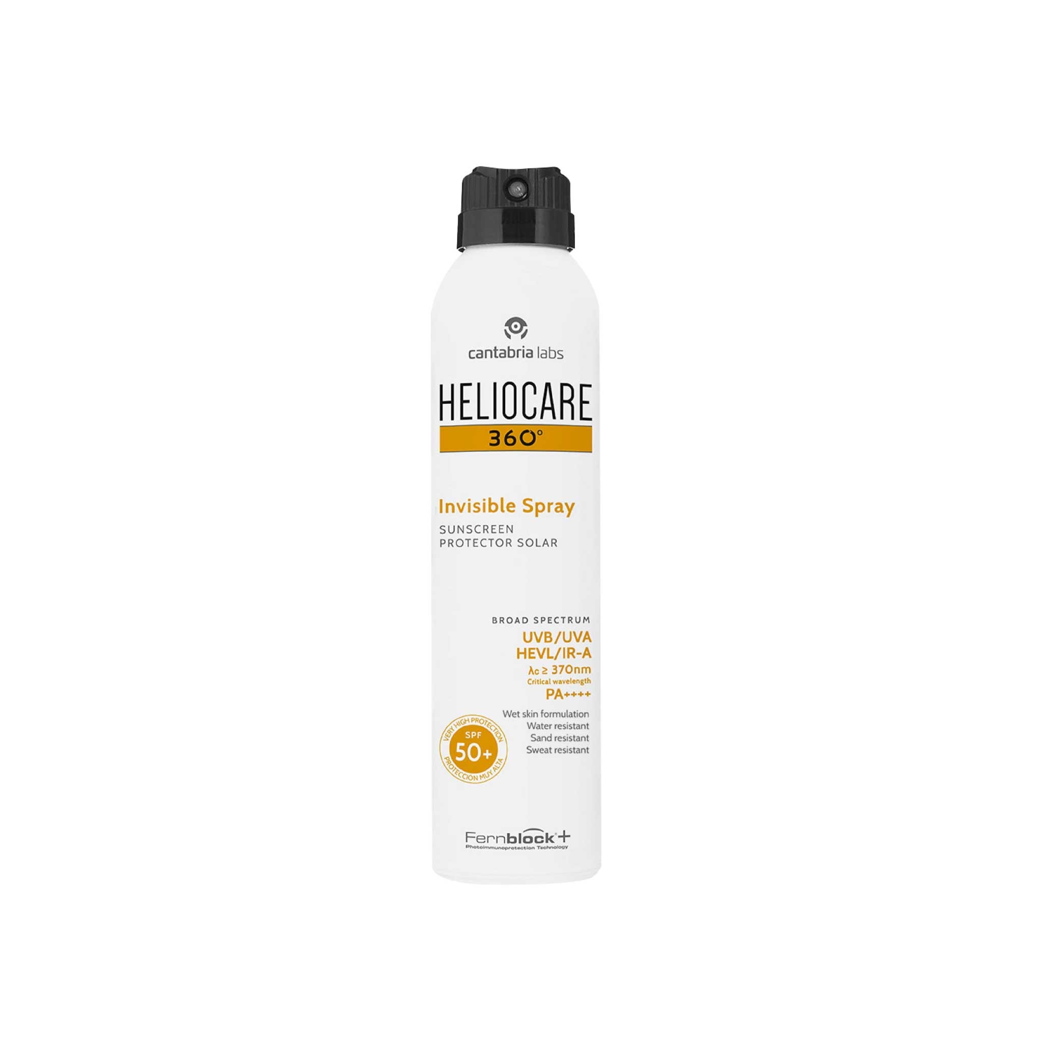 Heliocare 360 Protector Solar FPS 50+ Spray Invisible 200mL — Dermacare ...