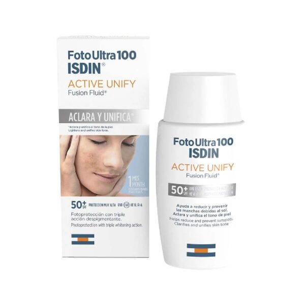 FOTO ULTRA ISDIN ACTIVE UNIFY FUSION FLUIDO 50+  50ML