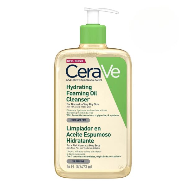 CERA VE LIMPIADOR EN ACEITE ESPUMOSO 473 ML