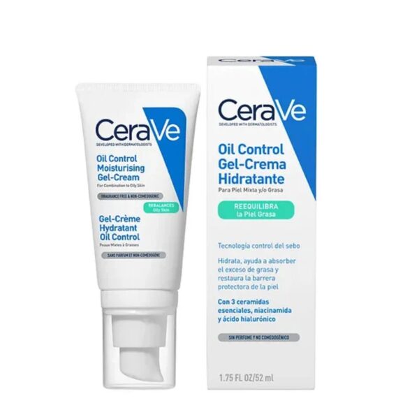 CERA VE GEL CREMA OIL CONTROL HIDRATANTE 52ML