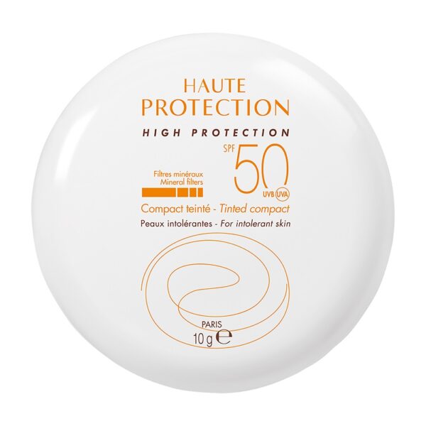 AVENE PROTECTOR SOLAR EN CREMA COMPACTA MINERAL DORADO 50+ 10G