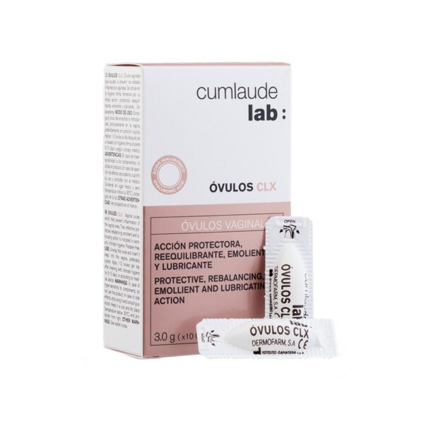 Cumlaude Lab CLX Ovulos Vaginales 10 x 3.0g