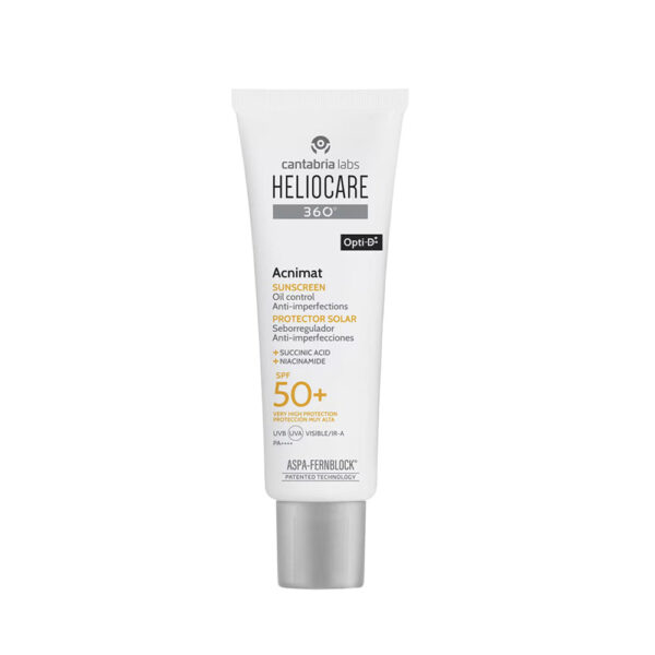 Heliocare 360 Acnimat Protector Solar FPS 50 + 50Ml